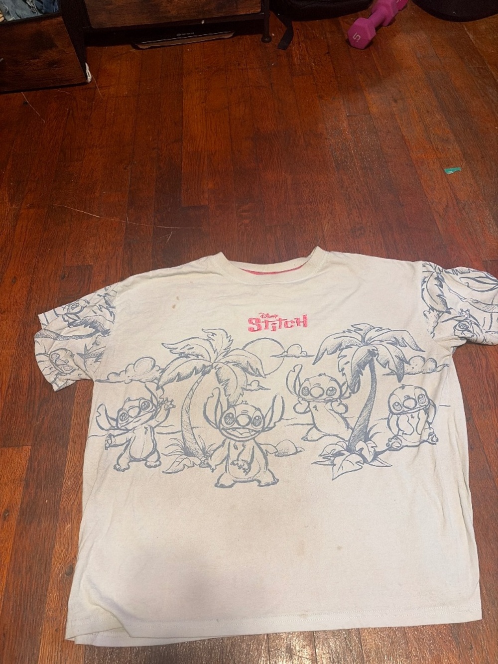 A Disney stitch shirt